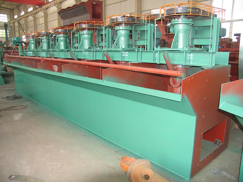 Mataas na kahusayan na self-aspirated mechanical flotation cells