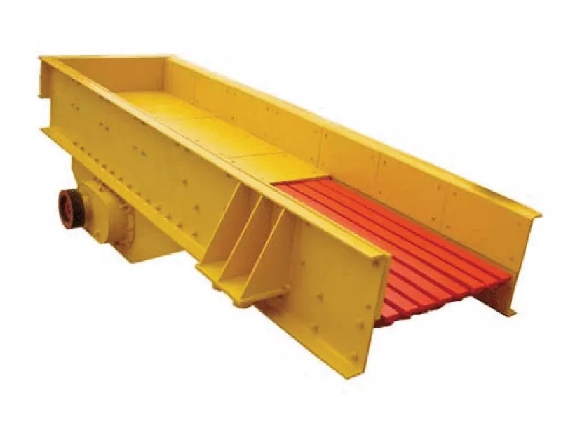 Motor vibrating feeder