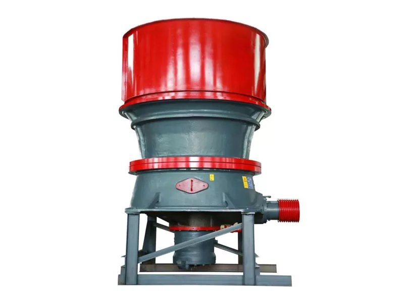 Single cylinder hydraulic cone crusher